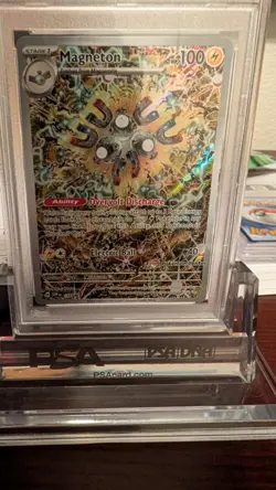 PSA 10 Magneton SVP 159 Pokemon Center Stamped Promo | Surging Sparks GEM MINT - Image 2