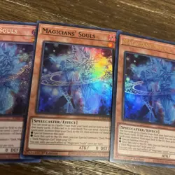 Yu-Gi-Oh! Magicians' Souls 1st Ed Ultra/secret/super RA02-EN014 (Set Of 3) - Image 3