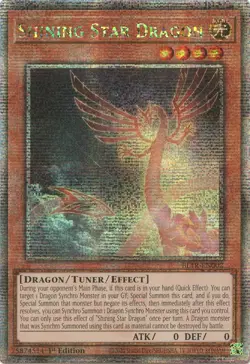 Shining Star Dragon (Quarter Century Secret Rare) BLTR-EN002 - Quarter Century S - Image 1