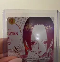 ONE PIECE Boa Hancock, You'll Frighten Me... ♡ Alt Art OP14-118 English - Image 5