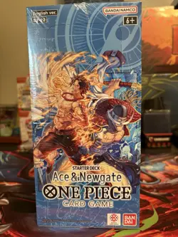 One Piece Card Game: Starter Deck 22: Ace & Newgate ST-22 [Sealed Case] - Image 1