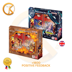 One piece Card Game Illustration Box Vol 5 IB05 + Vol 6 IB06 Eng English - Image 1