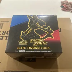 Pokemon TCG: Sword & Shield Crown Zenith Elite Trainer Box - ETB - Sealed - Image 1