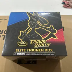 Pokemon TCG: Sword & Shield Crown Zenith Elite Trainer Box - ETB - Sealed - Image 2