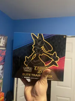 Pokemon TCG Sword Shield Crown Zenith Elite Trainer Box ETB New Sealed 820650851476 - Image 1