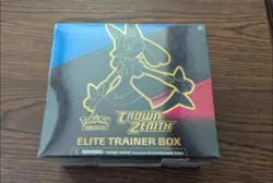 Pokemon TCG: Sword & Shield Crown Zenith Elite Trainer Box - ETB - Sealed 820650851476 - Image 1