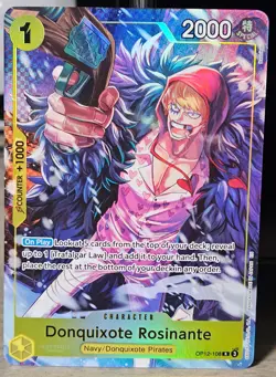 One Piece TCG Donquixote Rosinante OP12-108 Promo Illustration Box Vol.6 - Image 1