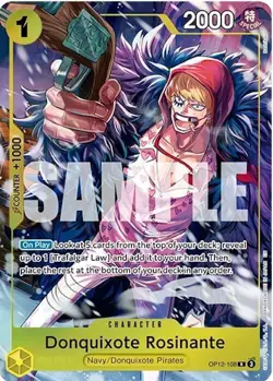 Donquixote Rosinante OP12-108 Promo - Illustration Box Vol.6 - One Piece TCG - Image 1