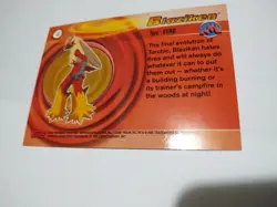 Mint 2003 Topps Pokemon Advanced 19 Blaziken Glossy Rare Vintage Card Pokemon - Image 5