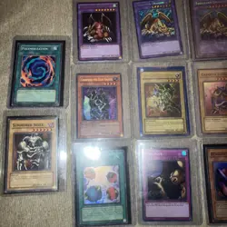 Lot Of 17 Vintage Yugioh Cards Konami Secret Ultra Super Holo Rare Cards - Image 3