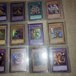 Lot Of 17 Vintage Yugioh Cards Konami Secret Ultra Super Holo Rare Cards - Image 5