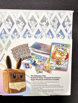 Pokemon Prismatic Evolutions Trading Card Super Premium Collection Sealed New - Image 3
