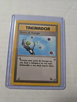 PORTUGUESE Energy Search 59/62 Fossil Set - Common Pokemon Card - - Image 1