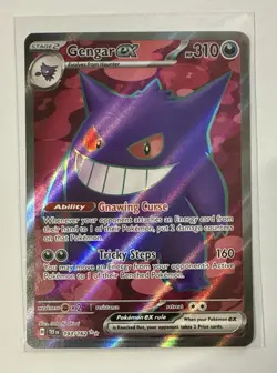 Pokemon GENGAR EX Temporal Forces SV05 Ultra Rare Holo Card 193/162 NM - Image 3