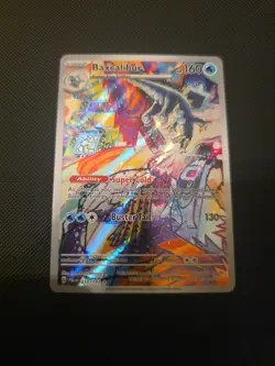 Baxcalibur Scarlet Violet Paldea Evolved Illustration Rare Pokemon Card 210/193 - Image 1