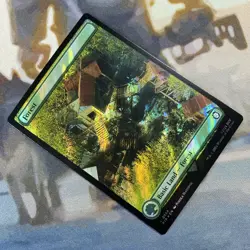 Basic Land - Forest (0854) Surge Foil - MTG Fallout: Universes Beyond - NM - Image 4