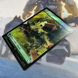 Basic Land - Forest (0854) Surge Foil - MTG Fallout: Universes Beyond - NM - Image 5