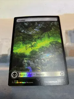 Swamp (0850) (Surge Foil) Universes Beyond: Fallout (PIP) NM - Image 3