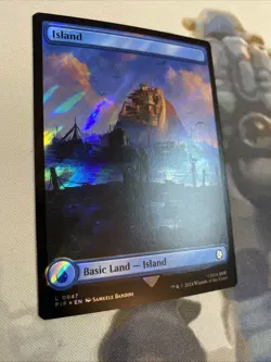 Island (0847) (Surge Foil) - Universes Beyond: Fallout - NM - Image 3