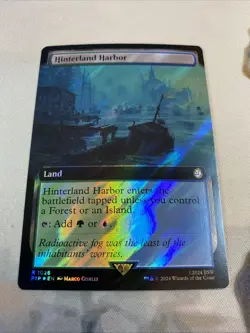 Hinterland Harbor (Extended Art) (Surge Foil) -Universes Beyond: Fallout - NM - Image 2