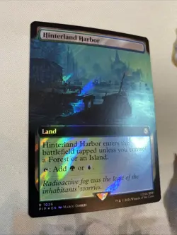 Hinterland Harbor (Extended Art) (Surge Foil) -Universes Beyond: Fallout - NM - Image 3