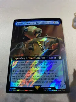 Curie, Emergent Intelligence (Extended Art) (Surge Foil) - NM - Image 2