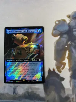 Curie, Emergent Intelligence (Extended Art) (Surge Foil) - NM - Image 3