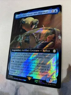 Curie, Emergent Intelligence (Extended Art) (Surge Foil) - NM - Image 5