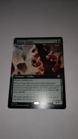 1x Tower Winder, Extended Art, Outlaws of Thunder Junction, MTG NM - Image 1