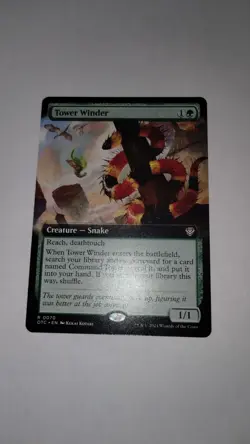 1x Tower Winder, Extended Art, Outlaws of Thunder Junction, MTG NM - Image 2