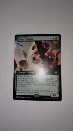 1x Tower Winder, Extended Art, Outlaws of Thunder Junction, MTG NM - Image 3