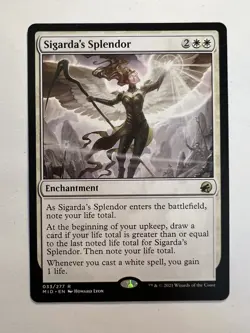 Sigarda's Splendor - MTG Innistrad: Midnight Hunt - NM - Image 1