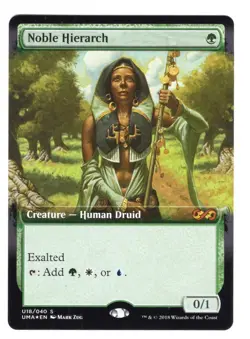 MTG Double Masters 2020 Noble Hierarch NM Foil Box Topper - Image 1