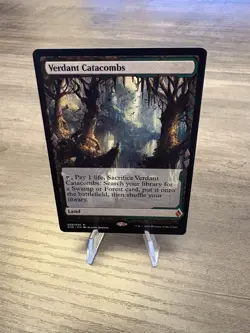 Magic the Gathering MTG Verdant Catacombs Zendikar Rising Expeditions Near Mint - Image 1