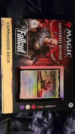 Magic The Gathering - Universes Beyond - Fallout Commander Deck - Hail Caesar - Image 1