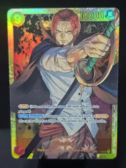 One Piece Shanks OP01-120 SEC PRB-01 Premium Booster - The Best Near Mint - Image 1