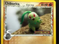 Pokemon TCG Dragon Frontiers Chikorita 44/101 - Stamped Reverse Holo NM - Image 2