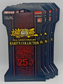 Yu-Gi-Oh! TCG 25th Anniversary Rarity Collection Blister Pack-LOT OF 5 - Image 1
