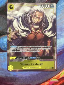 One Piece English - Silvers Rayleigh - Dash Pack Promo OP14-108 - R - NM - Image 1