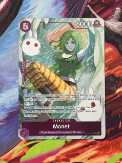 One Piece English - Monet - Dash Pack Promo OP14-074 - R - NM - Image 1