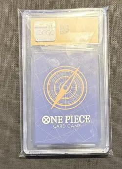 One Piece CCG Issho OP03-078 Special Alt Art Parallel Holo CGC PRISTINE 10 SP - Image 2