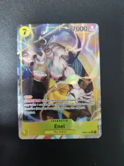 Enel One Piece OP05-100 Awakening of the New Alternate Art English Tcg - Image 1