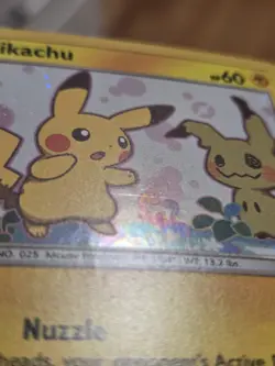 Pikachu SM162 Promo Pokemon Card Holo Rare LP *Review Photos For Details* - Image 4