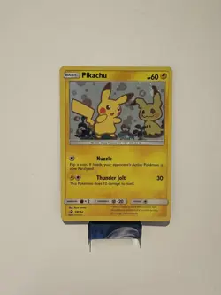 Pokemon Sun & Moon Promo Promo Foil Pikachu SM162 Trading Card NM - Image 1
