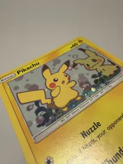 Pokemon Sun & Moon Promo Promo Foil Pikachu SM162 Trading Card NM - Image 3