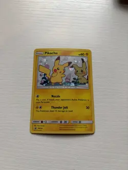 Pikachu SM162 Promo NM Authentic Pokemon Card - Image 1