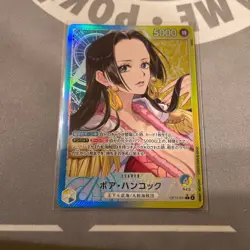 Boa Hancock Alt Art OP14-041 L The Azure Sea's Seven ONE PIECE Card Japanese NM - Image 1