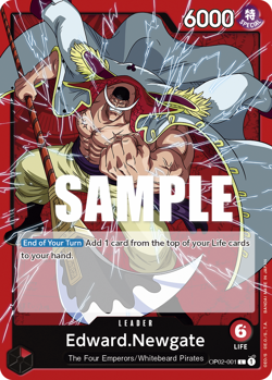 One Piece Tcg Paramount War (OP02) Choose Your Cards - Image 2
