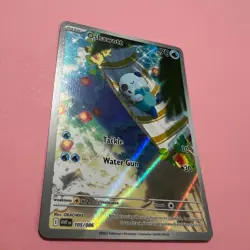 Oshawott 105/086 NM Holo Illustration Rare White Flare Pokemon Card English TCG - Image 3