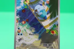 2025 Pokemon TCG SV White Flare WHT EN Oshawott Illustration Rare #105/086 (NM) - Image 3